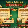 Satta Matka Game Rules and Playing Techniques